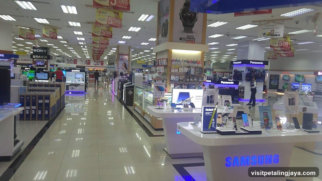 Electronics Store Interior