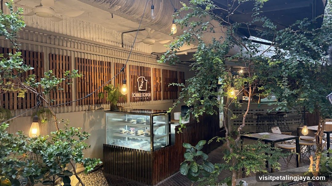 Cafe Interior with Greenery