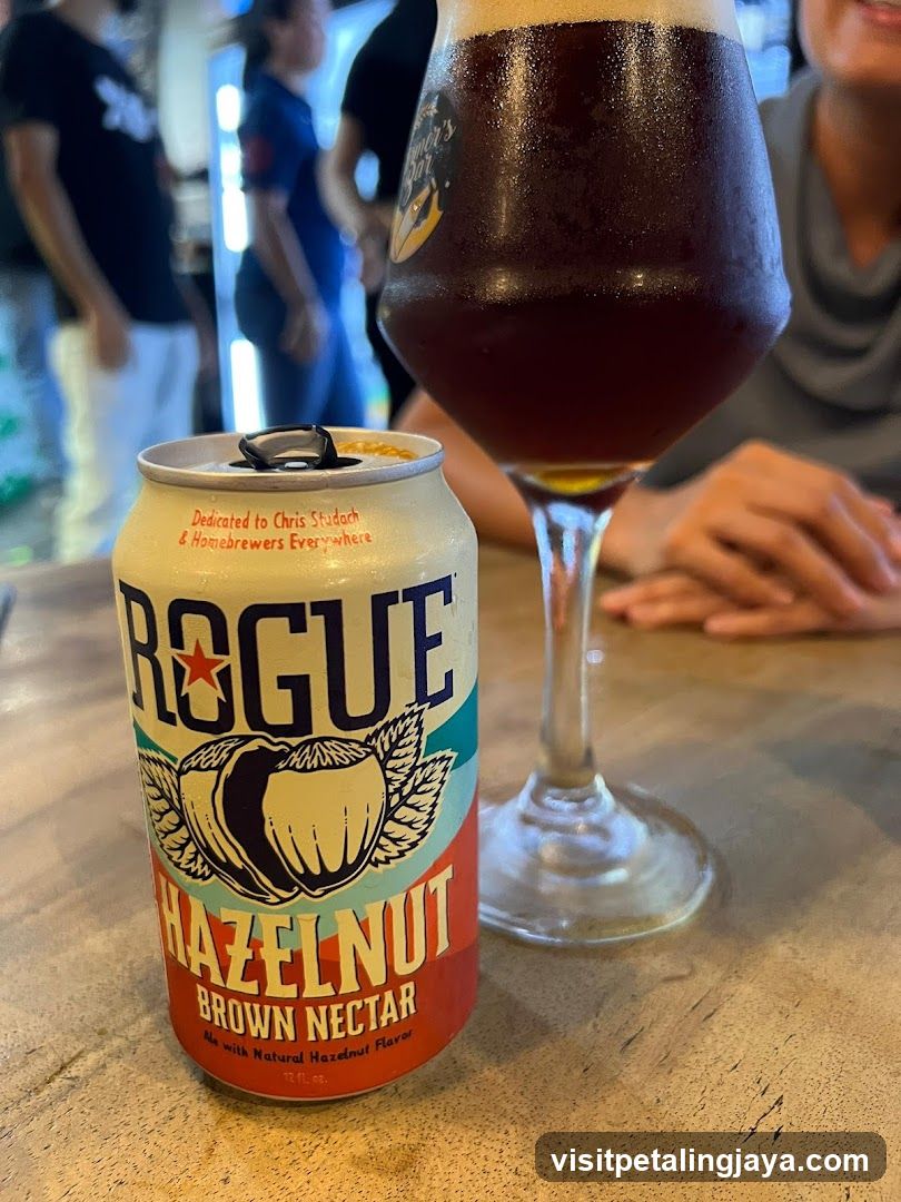 Rogue Hazelnut Brown Nectar Beer