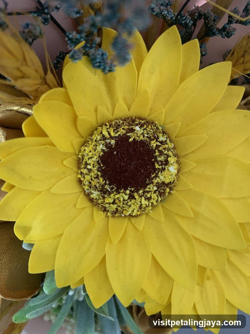 Yellow Sunflower Close-Up