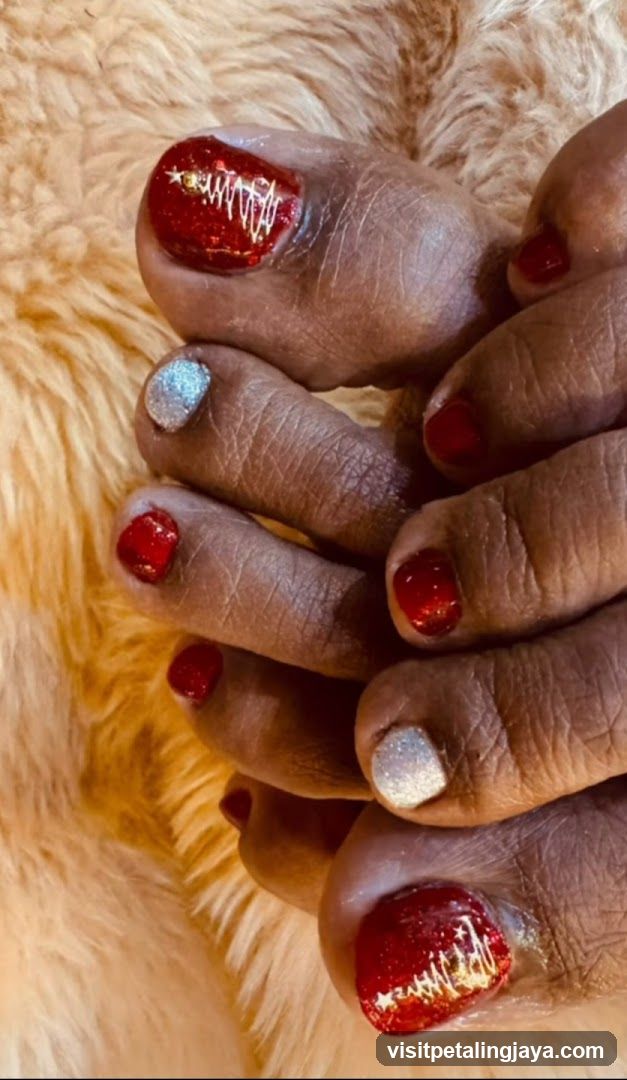Festive Pedicure