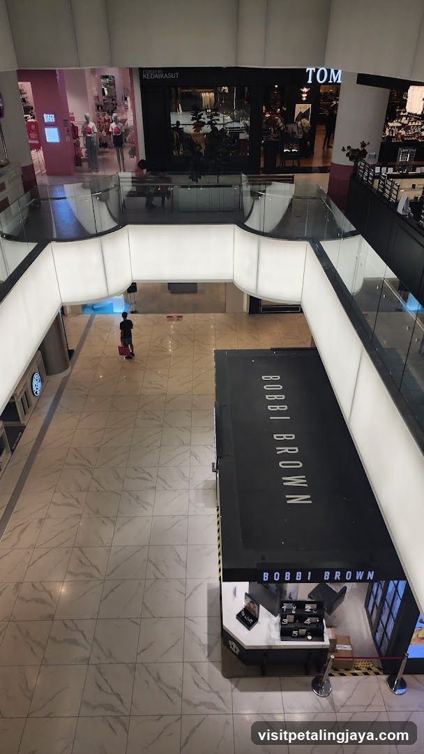 Shopping Mall Interior View