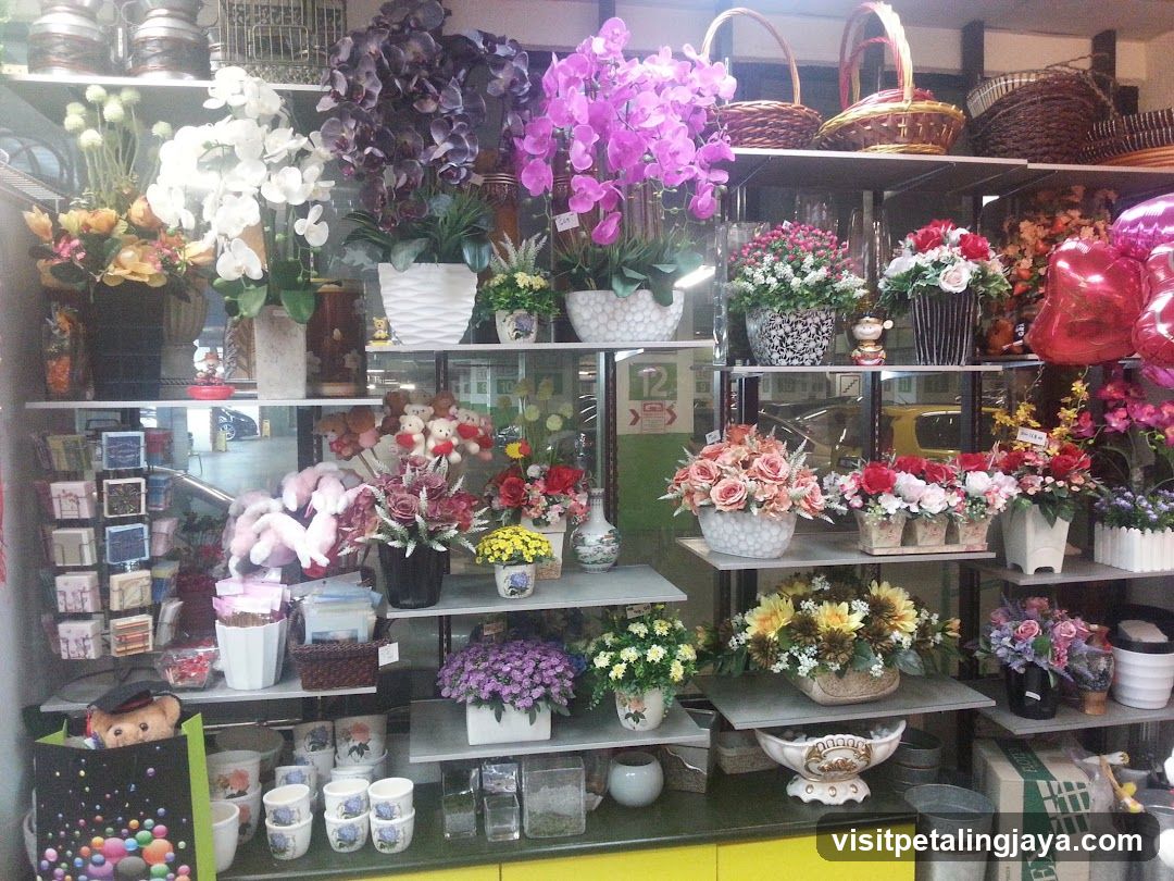 Flower Shop Interior Display