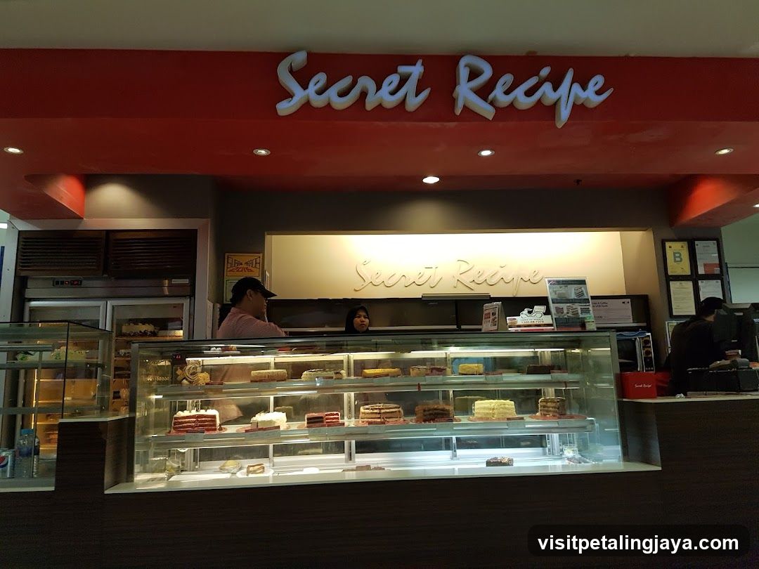 Secret Recipe Cake Display
