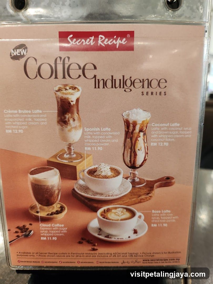 Secret Recipe Coffee Indulgence Series