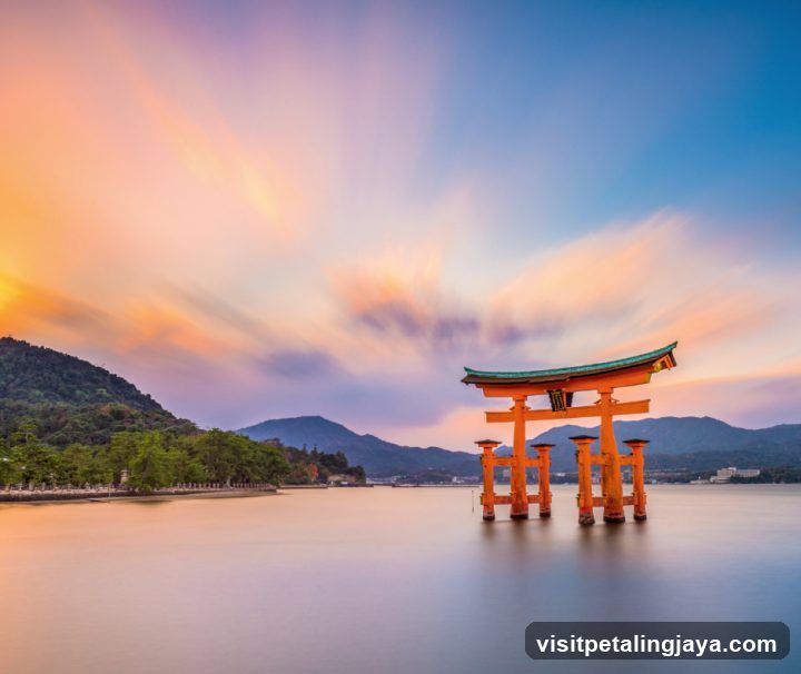 Torii Gate at Sunset