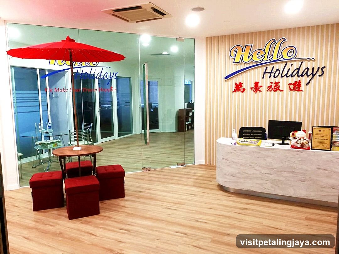 Hello Holidays Reception Area
