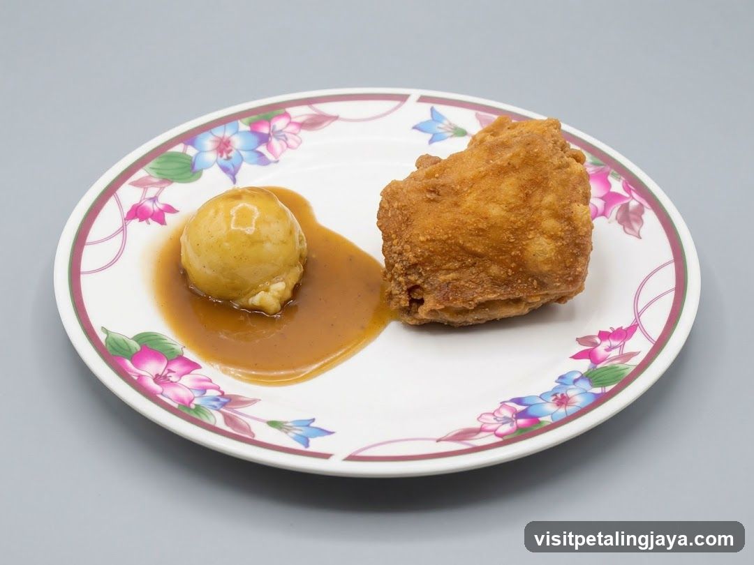 Fried Chicken and Mashed Potatoes