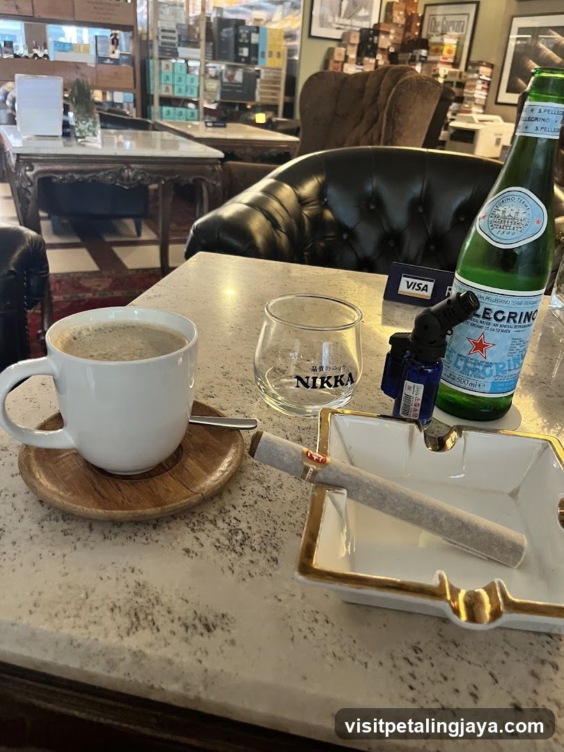 Interior Cafe Table Scene