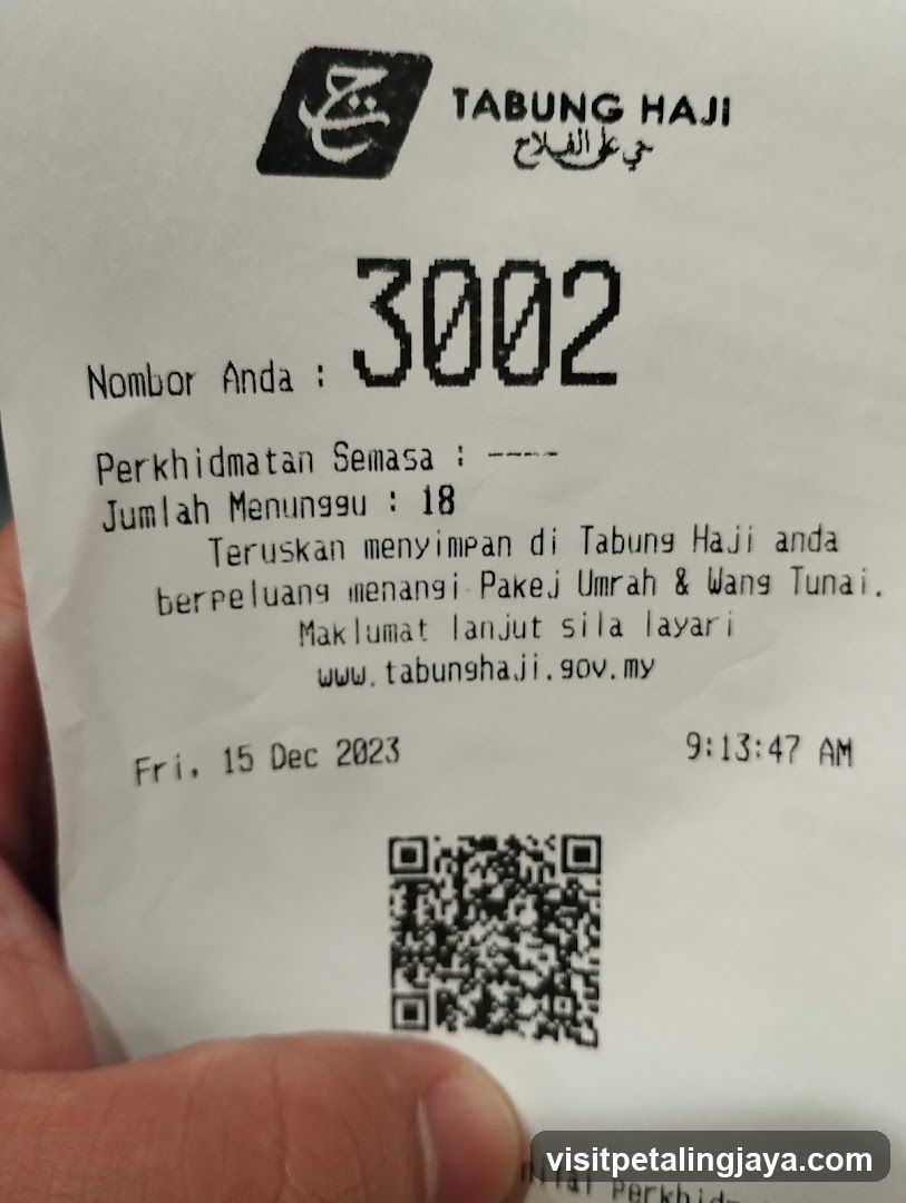 Tabung Haji Ticket