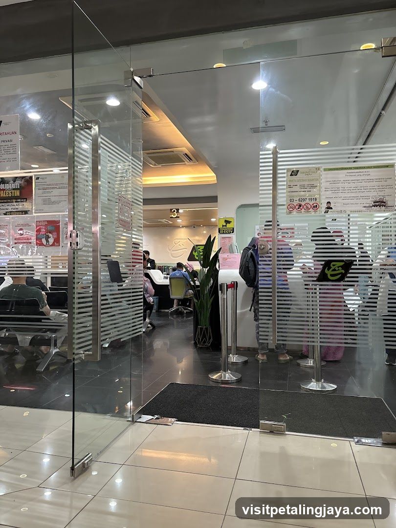 Office Interior with Waiting Area