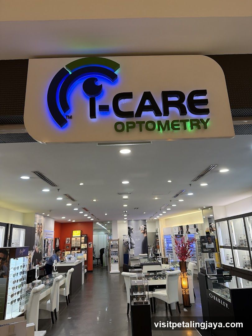 I-CARE Optometry Store Interior