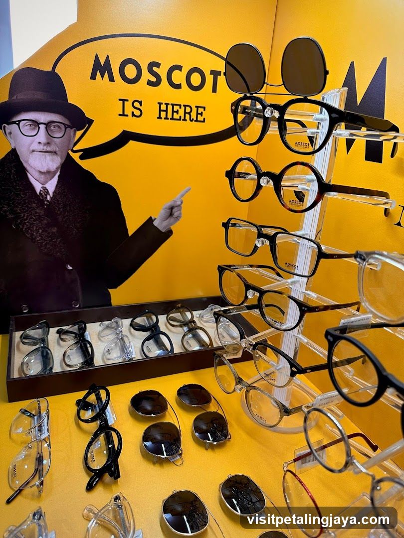 Moscot Eyewear Display