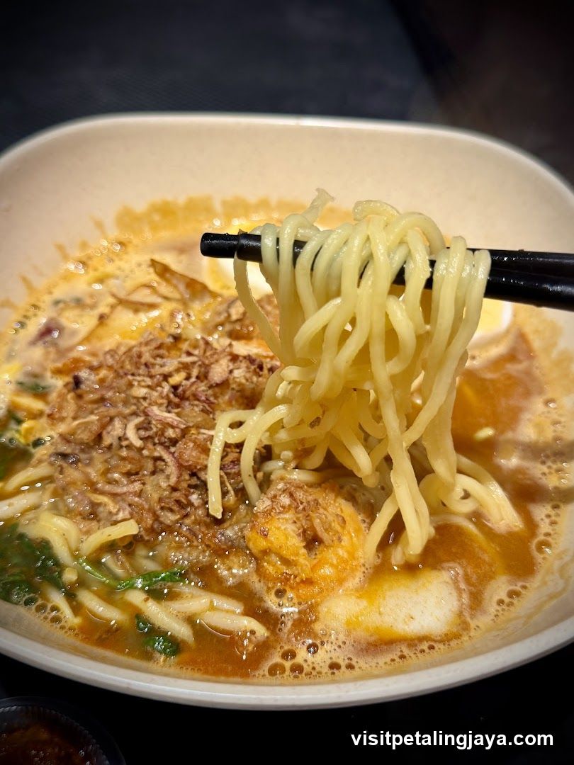 Noodle Bowl with Chopsticks