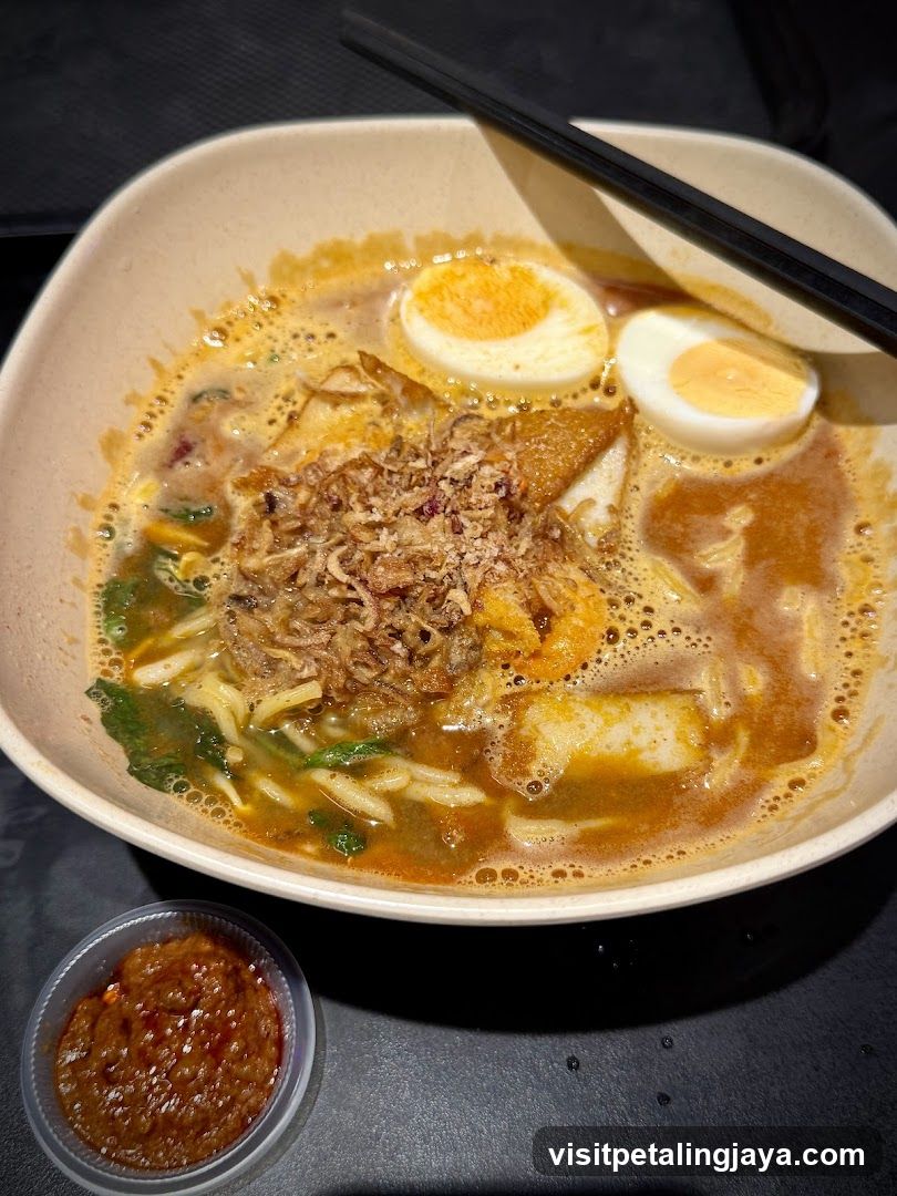 Ramen Bowl with Egg and Crispy Toppings