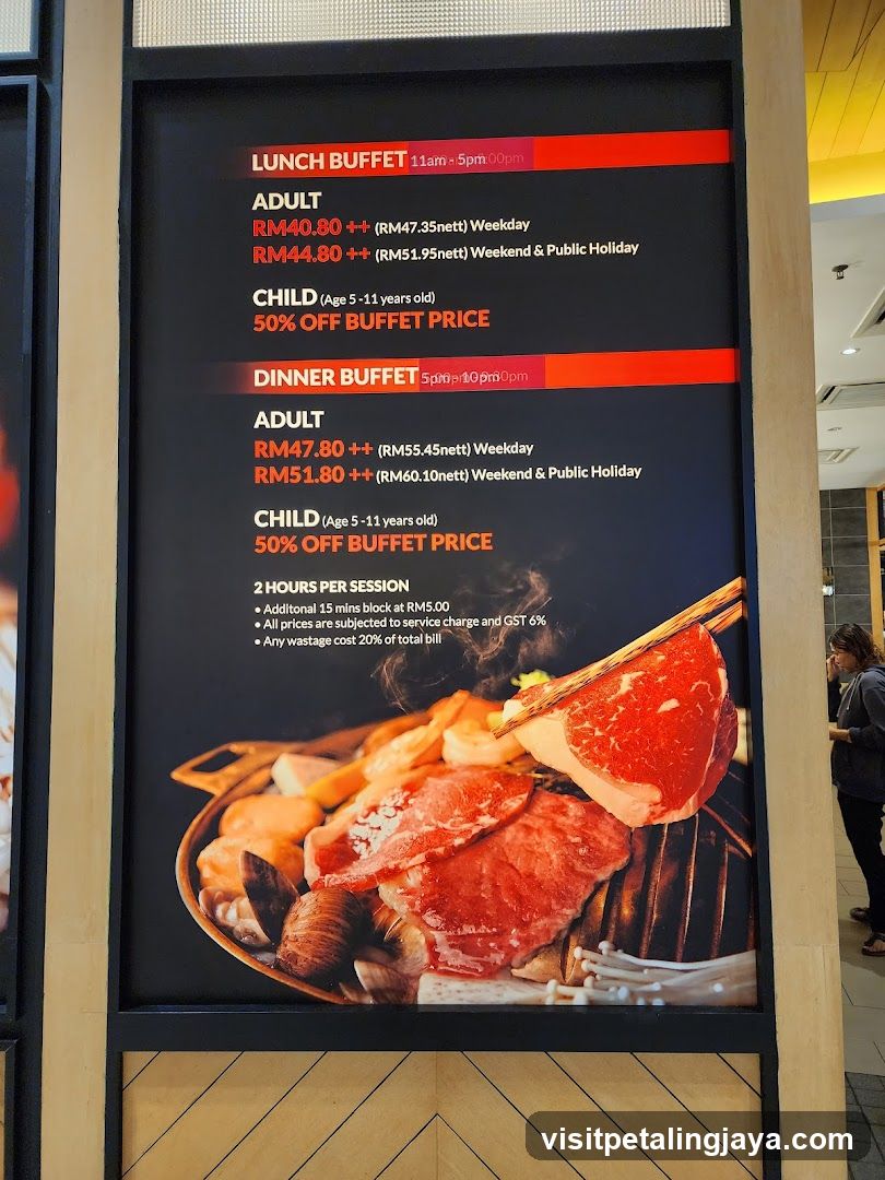Buffet Prices