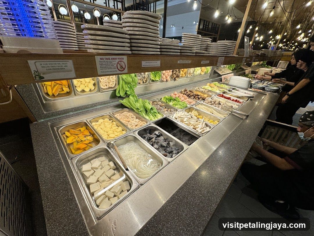 Buffet Food Display