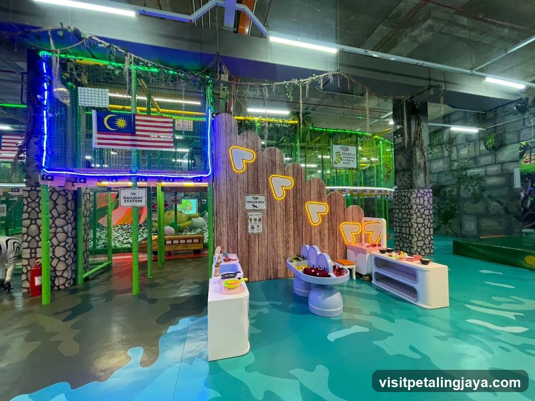 Indoor Playground with Themed Areas