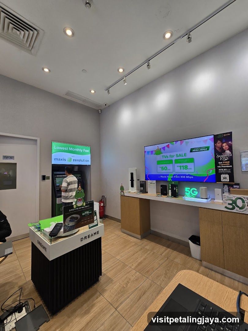 Telecommunications Store Interior