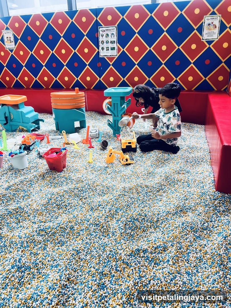 Children Playing in a Ball Pit
