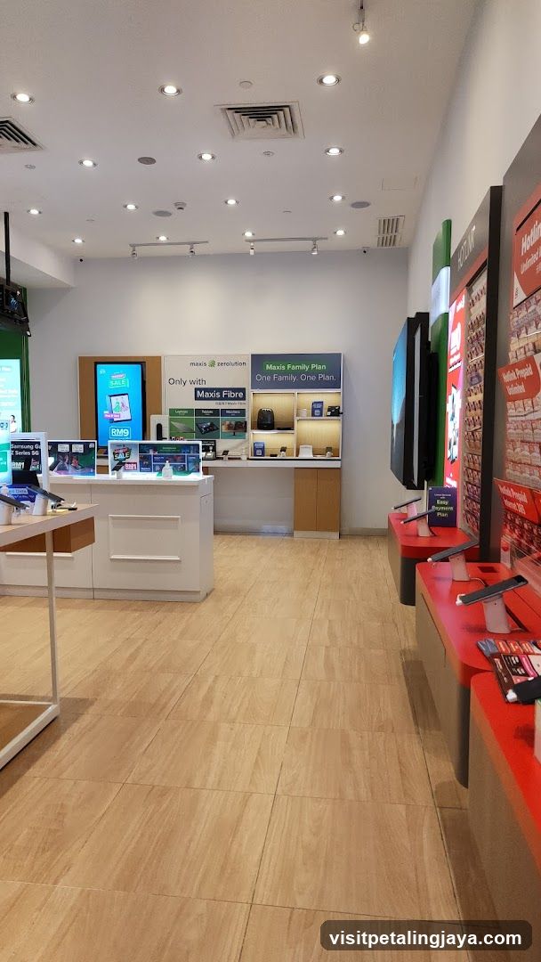 Telecommunications Store Interior