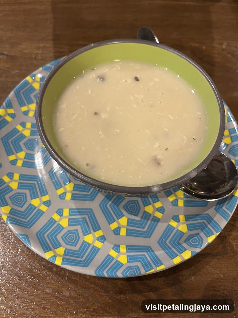 Creamy Soup in a Bowl