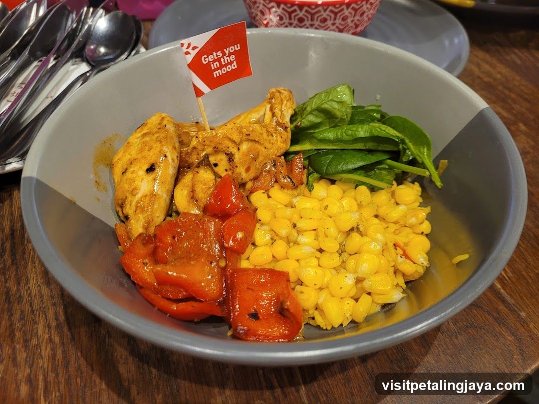 Chicken and Corn Bowl