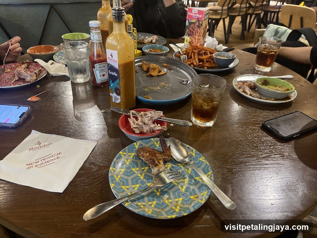 Leftover Meal at Nando's