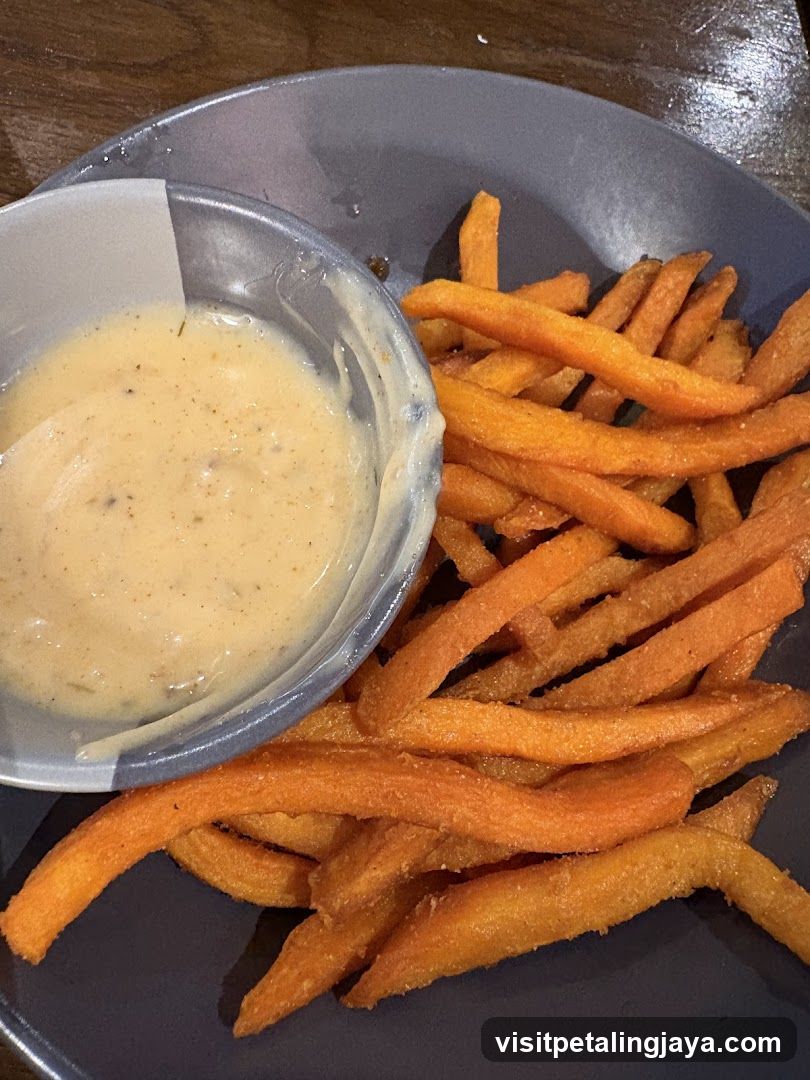 Sweet Potato Fries with Dip