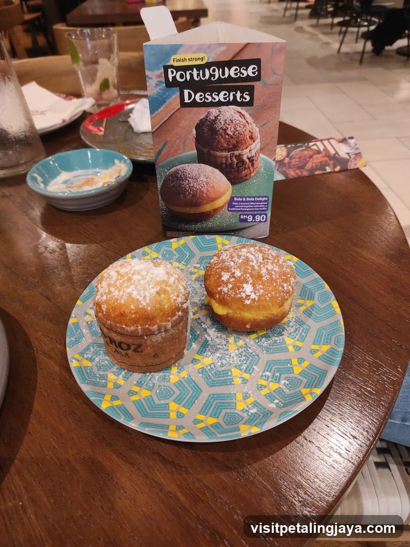 Portuguese Desserts Display