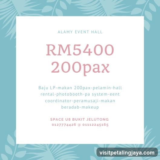 Event Hall Package