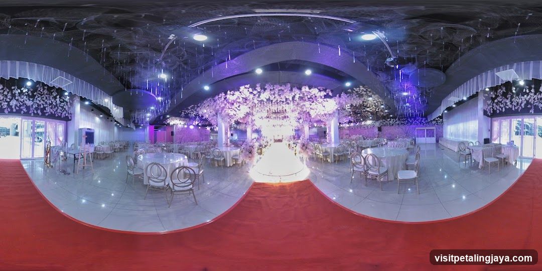 Elegant Event Hall with Floral Decor