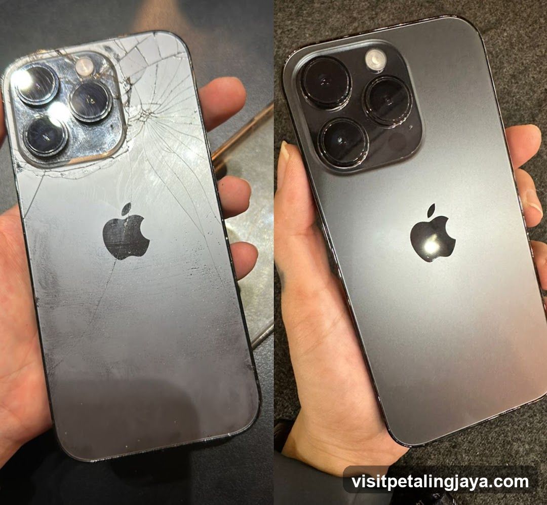 iPhone Repair Before and After