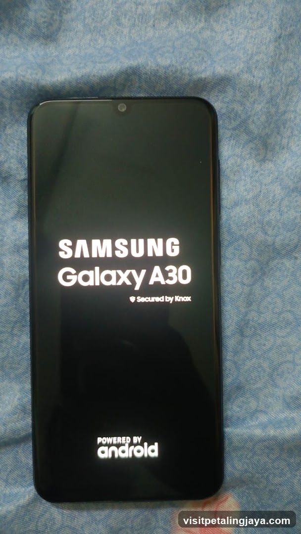 Samsung Galaxy A30 Boot Screen