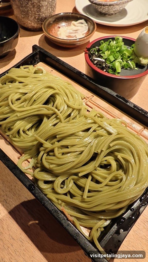 Green Soba Noodles