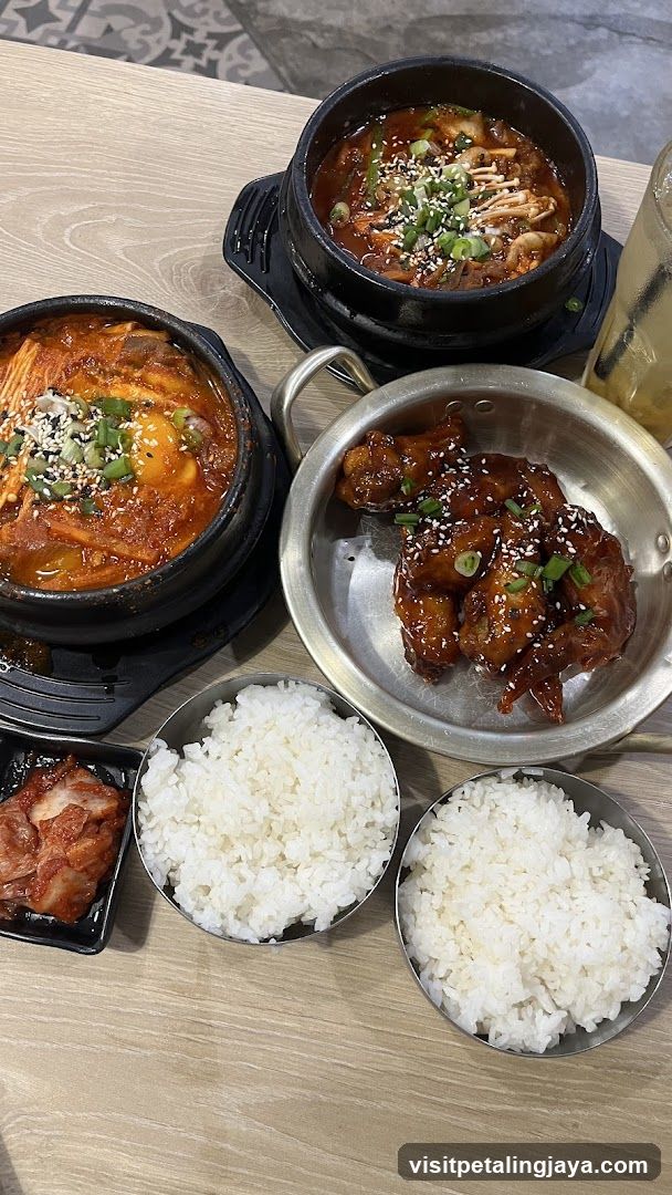 Korean Food Spread