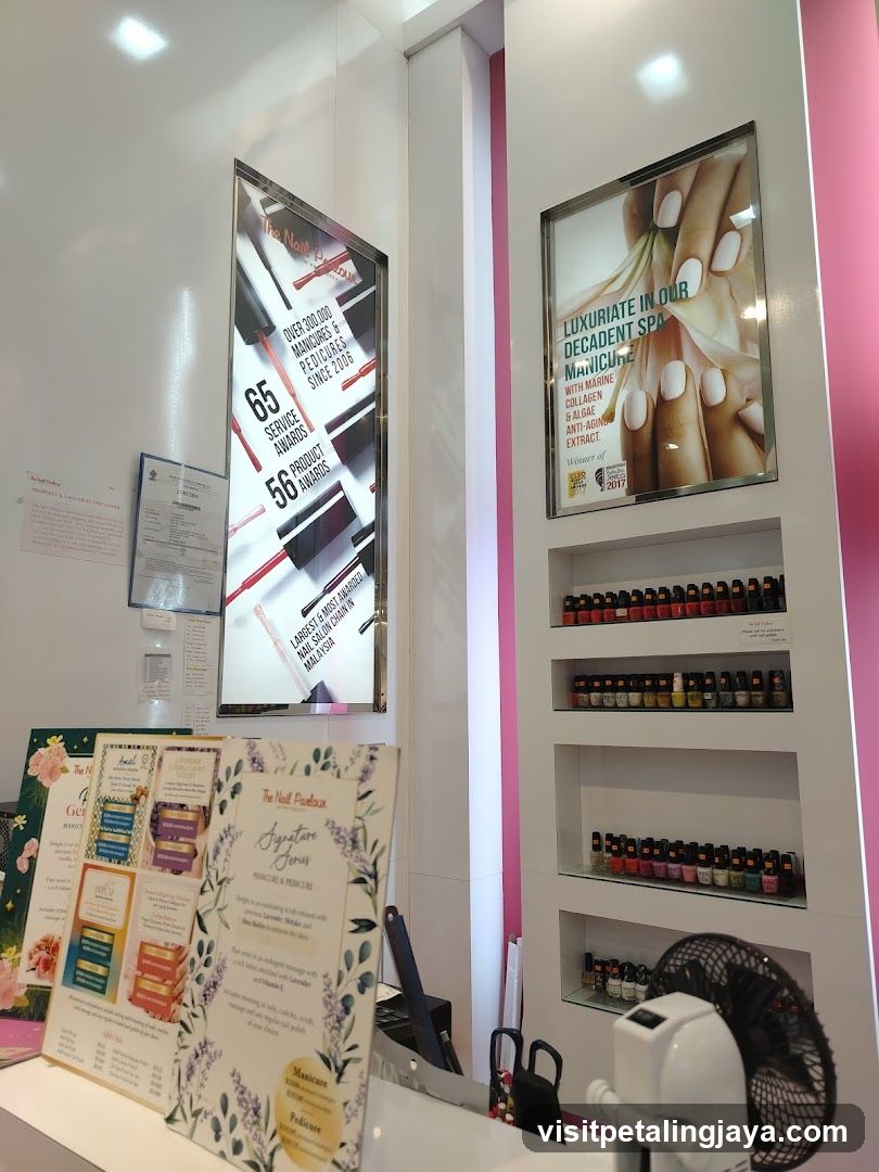 Nail Salon Interior