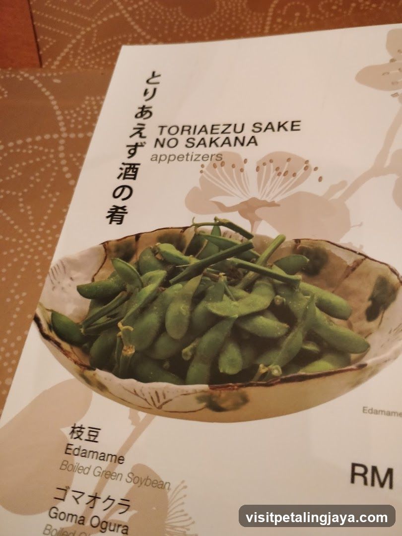 Appetizers Menu