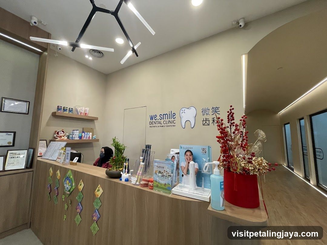 Dental Clinic Reception Area