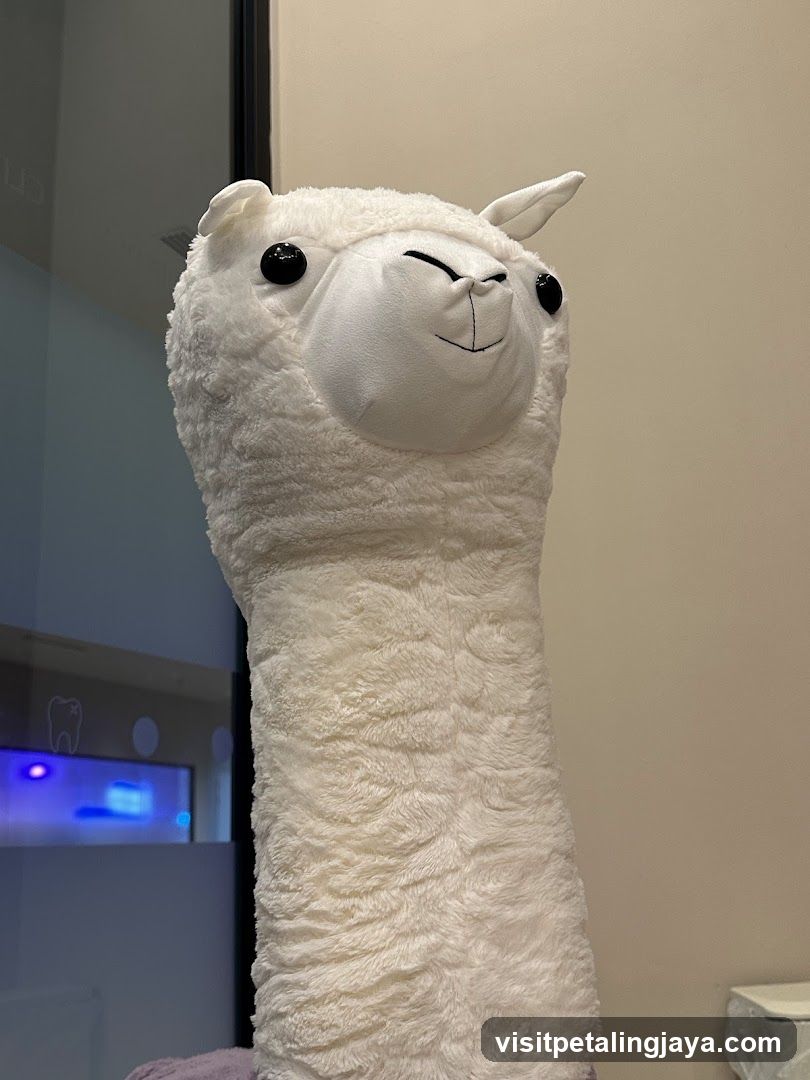 White Alpaca Plush Toy