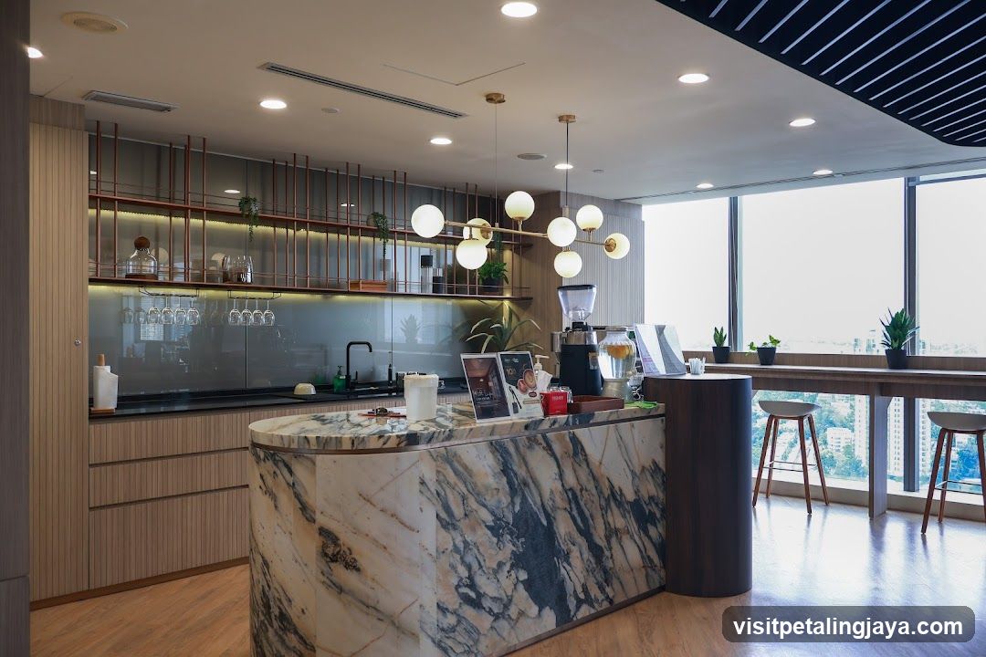 Modern Coffee Bar Interior
