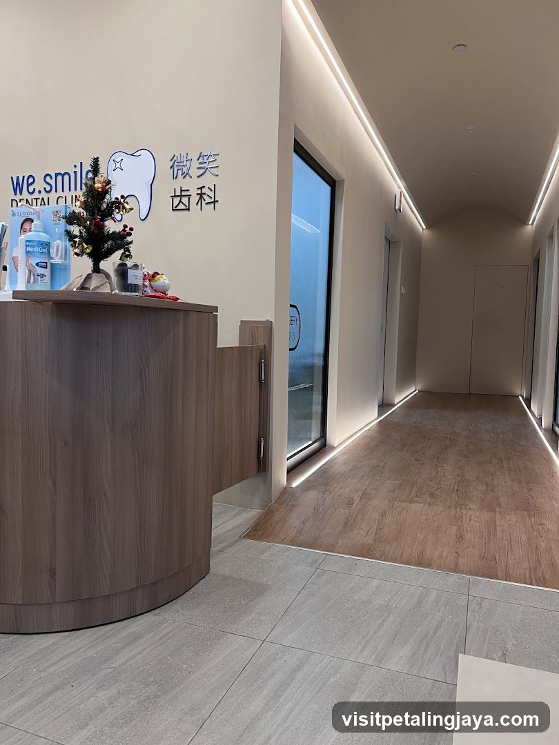 Dental Clinic Interior Reception Area