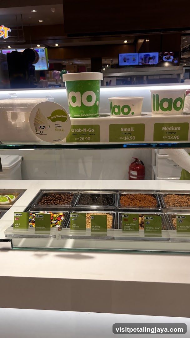 Ice Cream Shop Interior Display