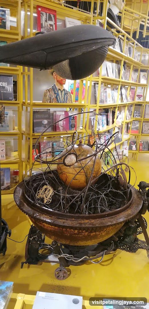 Artistic Display in Store Interior
