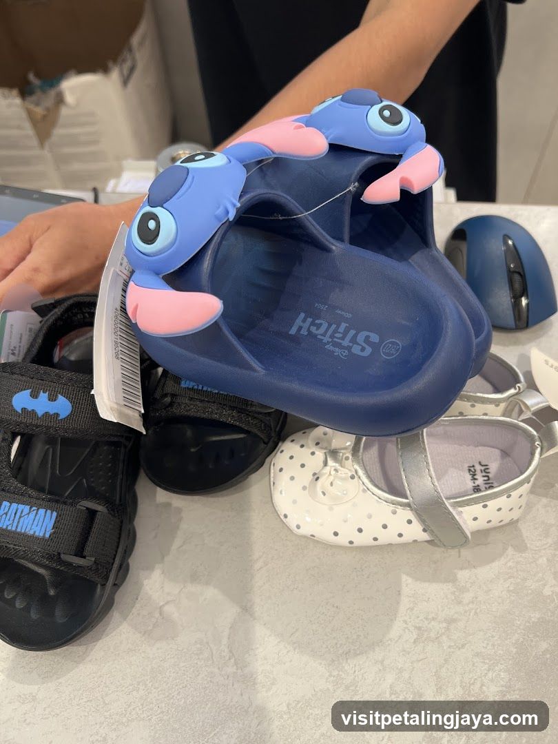Children's Footwear Display