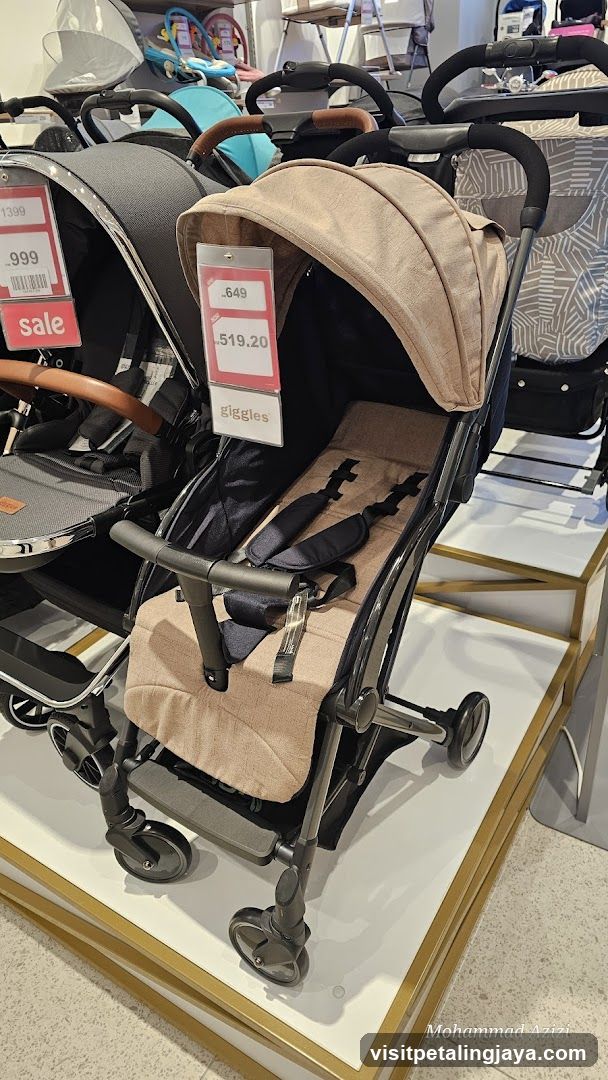 Stroller Display in Store
