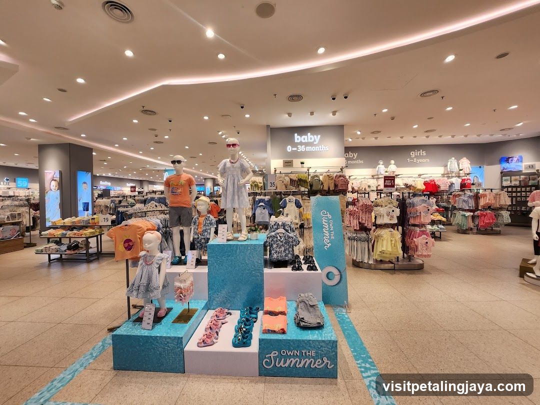 Baby Clothing Store Interior Display