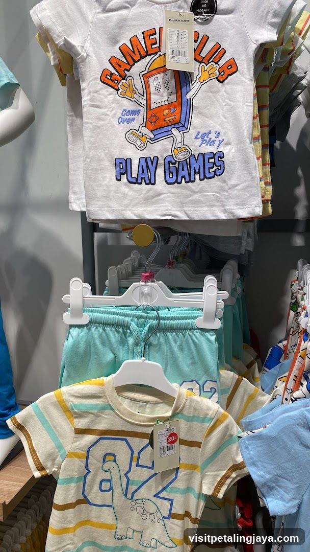 Children's Clothing Display