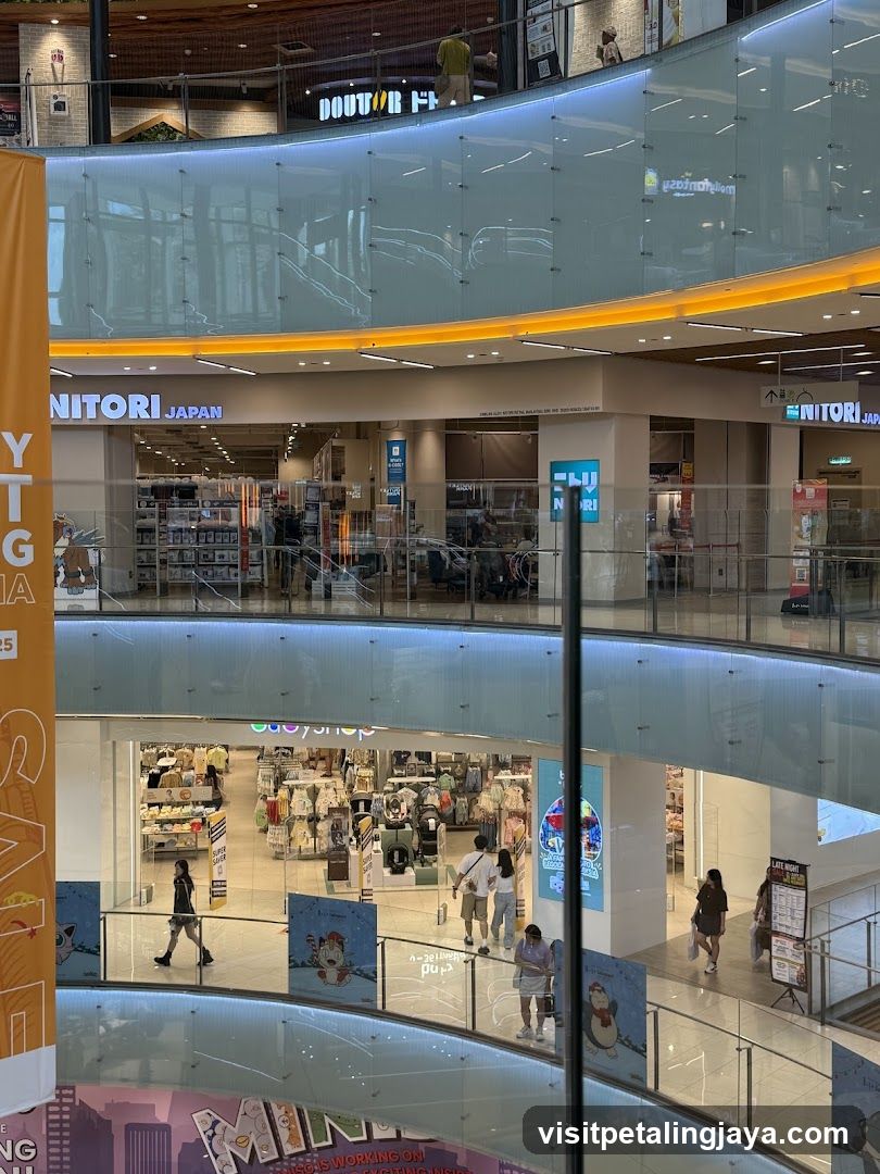 Shopping Mall Interior View