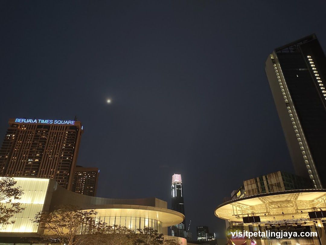 Night Cityscape with Berjaya Times Square